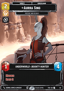 Aurra Sing, Patient and Deadly (V.1)