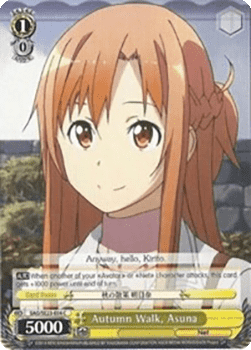 Autumn Walk, Asuna (V.1 - Common)