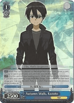 Autumn Walk, Kazuto (V.2 - Parallel Foil)