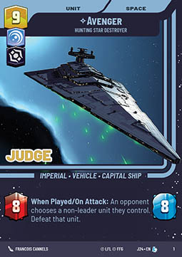 Avenger, Hunting Star Destroyer