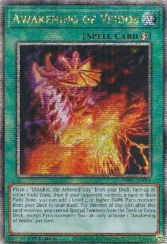 Awakening of Veidos (V.2 - Quarter Century Secret Rare)