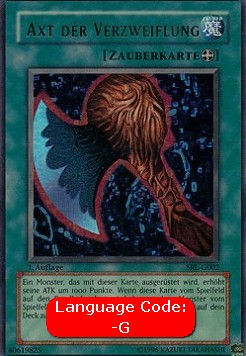 Axe of Despair (V.2 - Ultra Rare)