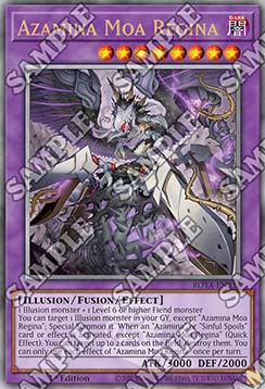 Azamina Moa Regina (V.2 - Quarter Century Secret Rare)