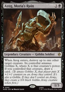 Azog, Moria's Ruin