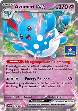 Azumarill ex  (M-P/ID 076)