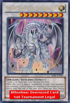 Azure-Eyes Silver Dragon (V.2 - Oversized)