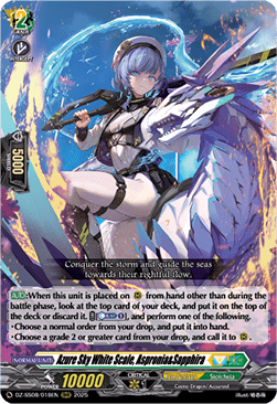 Azure Sky White Scale, Aspronia&Sapphira [D-Format]