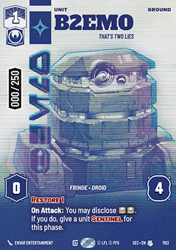 B2EMO, That's Two Lies (V.5)