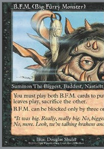 B.F.M. (Big Furry Monster) (V.1)