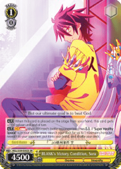 BLANK's Victory Condition, Sora (V.2 - Super Rare)