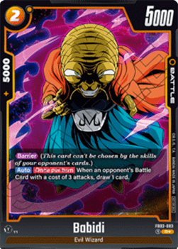 Babidi (FB03-083) [Fusion World] (V.1 - Rare)