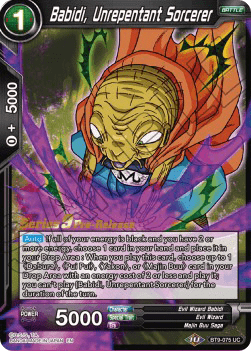 Babidi, Unrepentant Sorcerer