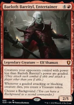 Baeloth Barrityl, Entertainer (V.1)