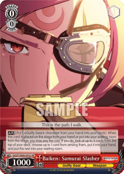 Baiken: Samurai Slasher (V.2 - Super Rare)