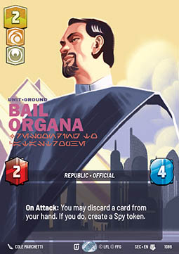 Bail Organa, Responding to Catastrophe (V.4)