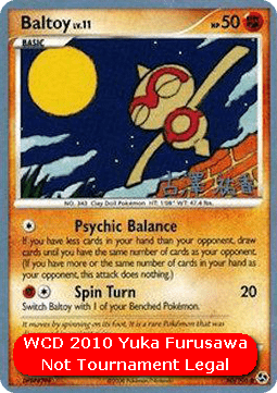 Baltoy Lv.11  (WCD10 GE 60)