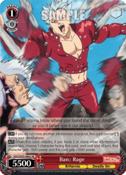 Ban: Rage (V.2 - Super Rare)