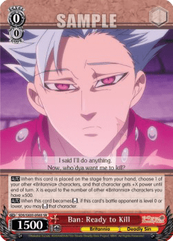 Ban: Ready to Kill (V.2 - Super Rare)