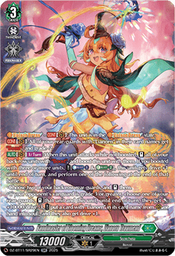 Bandmaster of Blooming Dreams, Lianorn Traumend [D-Format] (V.4 - Silver Rare)