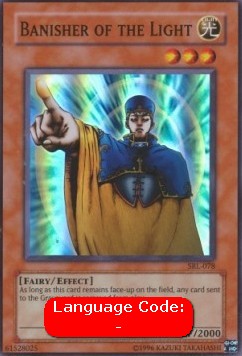 Banisher of the Light (V.2 - Super Rare)