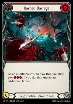 Barbed Barrage (Rainbow Foil)