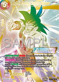 Bardock, Destiny-Changing Willpower (V.2 - Alternate Art)