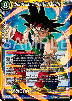 Bardock, Inherited Might (V.2 - Super Rare)