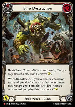 Bare Destruction (Regular)