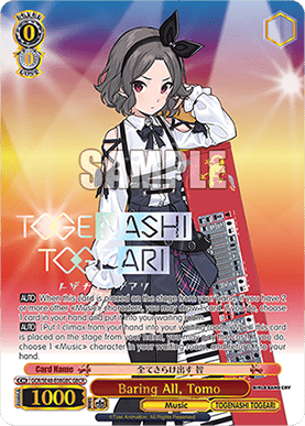 Baring All, Tomo (V.2 - Parallel Foil)