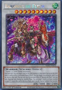 Baronne de Fleur (V.4 - Platinum Secret Rare)