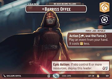 Barriss Offee, We Have Become Villains (V.2)