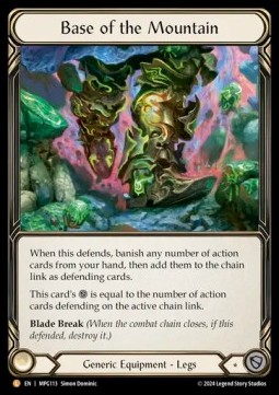 Base of the Mountain (Rainbow Foil)