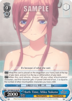 Bath Time, Miku Nakano