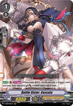 Battle Sister, Cassata [V Format]