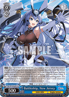 Battleship, New Jersey (V.2 - Super Rare)