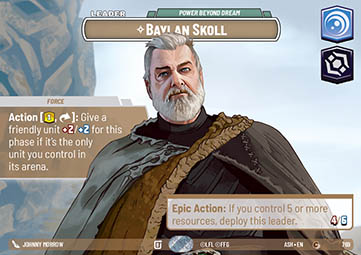Baylan Skoll, Power Beyond Dream (V.2)