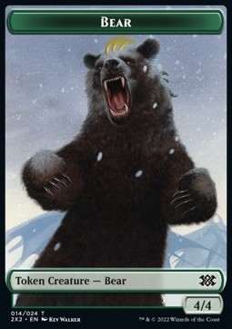 Bear Token (G 4/4) // Spirit Token (C 1/1)