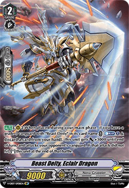 Beast Deity, Eclair Dragon [V Format] (V.2 - Special Parallel)