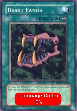 Beast Fangs (V.4 - Common)