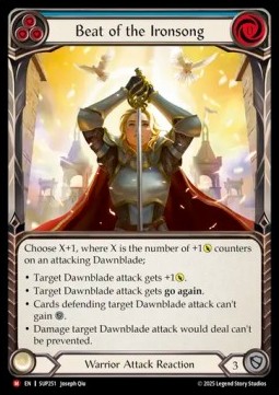 Beat of the Ironsong (Rainbow Foil)
