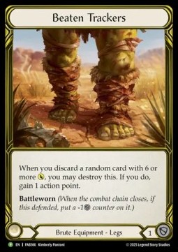 Beaten Trackers (Cold Foil Golden)