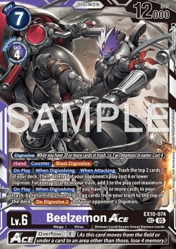 Beelzemon Ace (EX10-074) (V.1)