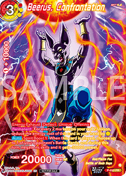 Beerus, Confrontation (V.2 - Promo)
