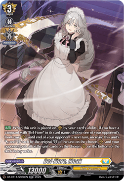 Bel-Fiore, Meak [D-Format] (V.3 - Silver Rare)