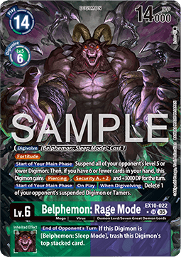 Belphemon: Rage Mode (EX10-022) (V.2)