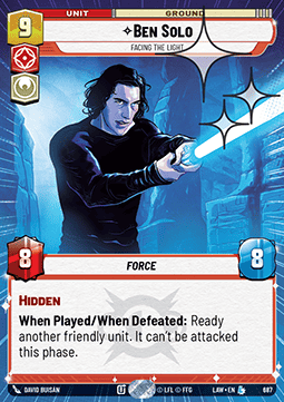 Ben Solo, Facing the Light (V.2)