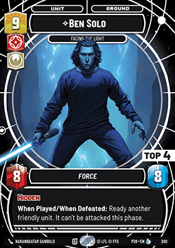 Ben Solo, Facing the Light
