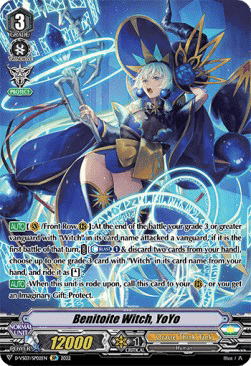 Benitoite Witch, YoYo [V Format] (V.2 - Special Parallel)