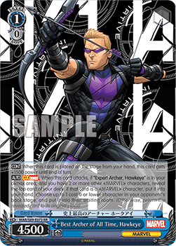 Best Archer of All Time, Hawkeye (V.1 - Double Rare)