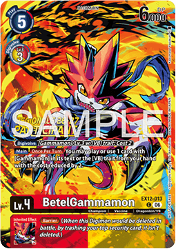 BetelGammamon (EX12-013) (V.1)